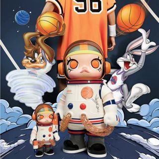 [Asari] ฟิกเกอร์ POPMART POPMART MOLLY Air Slam Dunk 400% MEGA SPACE ของเล่น สําหรับเด็ก