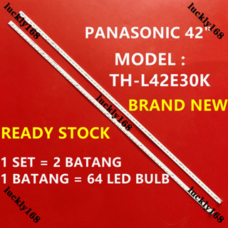 ( ใหม่ ) TH-L42E30K PANASONIC ทีวี LED แบ็คไลท์ 42 นิ้ว ( LAMPU TV ) 42 นิ้ว BACKLIGHT TV TH L42E30K TH-L42E30