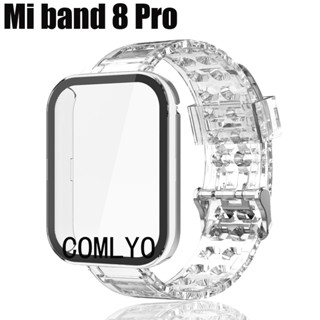 ฟิล์มกันรอยหน้าจอ TPU แบบใส สําหรับ Xiaomi Mi Band 8 Pro