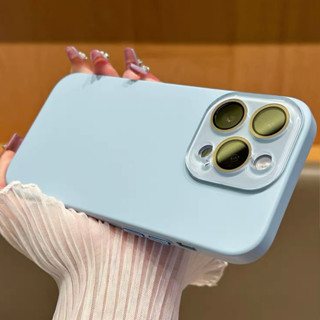 【Matte PC hard case/Light Blue】เคส compatible for iphone 11 12 13 14 15 pro max case