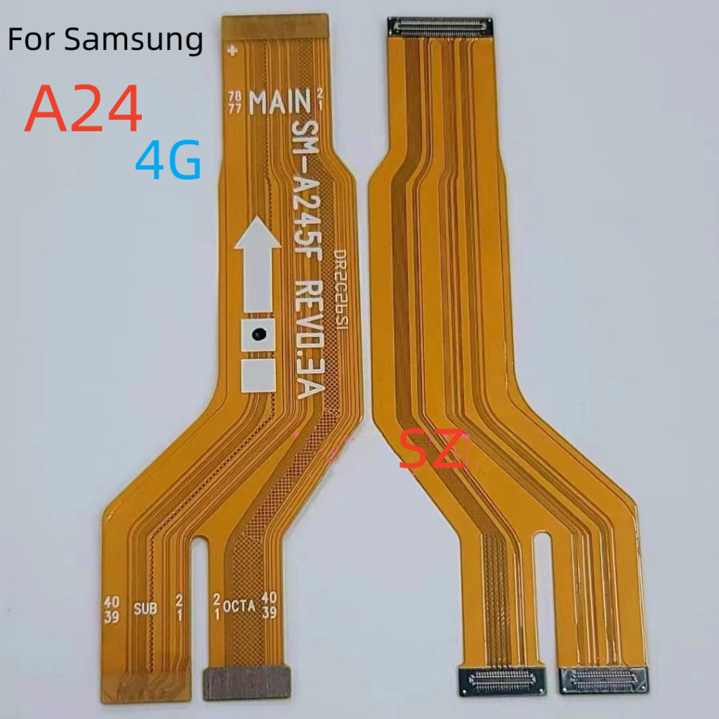 สายเคเบิ้ลเชื่อมต่อเมนบอร์ดหน้าจอ LCD สําหรับ Samsung A24 4G A34 A54 5G S