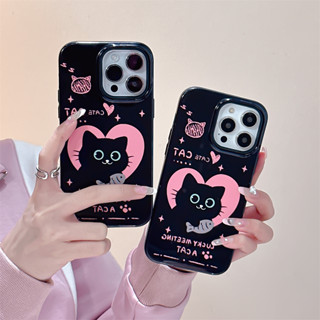 2 in 1 เคสโทรศัพท์มือถือ TPU แบบนิ่ม ฟิล์มจับจีบ สําหรับ iphone Case 14 Pro Max 13 Pro Max 12 Pro Max