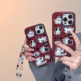 2 in 1 เคสโทรศัพท์มือถือ TPU แบบนิ่ม ฟิล์มจับจีบ สําหรับ iphone Case 14 Pro Max 13 Pro Max 12 Pro Max