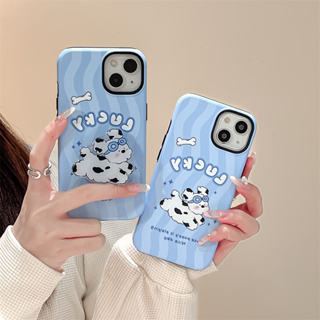 2 in 1 เคสโทรศัพท์มือถือ TPU แบบนิ่ม ฟิล์มจับจีบ สําหรับ iphone Case 14 Pro Max 13 Pro Max 12 Pro Max