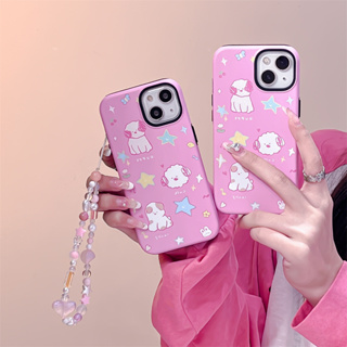 2 in 1 เคสโทรศัพท์มือถือ TPU แบบนิ่ม ฟิล์มจับจีบ สําหรับ iphone Case 14 Pro Max 13 Pro Max 12 Pro Max