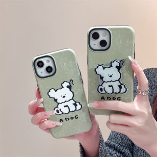 2 in 1 เคสโทรศัพท์มือถือ TPU แบบนิ่ม ฟิล์มจับจีบ สําหรับ iphone Case 14 Pro Max 13 Pro Max 12 Pro Max