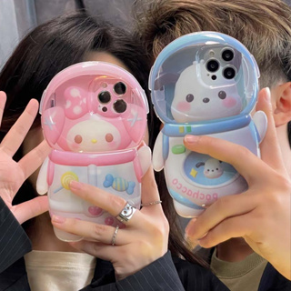 เคสโทรศัพท์มือถือ ลายการ์ตูน Melody Pochacco 3D น่ารัก สําหรับ iPhone 14PROMAX XR XSMAX 11 11PROMAX 12 12PRO 12PROMAX 13 13PRO 13PROMAX 14 14PRO