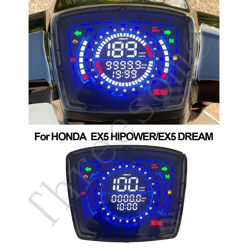 ใหม่ล่าสุด เครื่องวัดดิจิทัล สําหรับ HONDA EX5 HIPOWER EX5 DREAM 2023