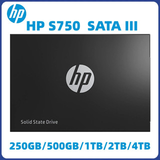 โซลิดสเตท ภายใน แบบแข็ง HP S750 512GB 1TB 2TB 4TB SATA III 2.5 นิ้ว PC SSD 6 Gb/s 3D NAND