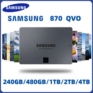 โซลิดสเตตไดรฟ์ภายใน SAMSUNG 870 QVO 8 TB SATA 2.5 นิ้ว 500GB 1TB 2TB 4TB SSD