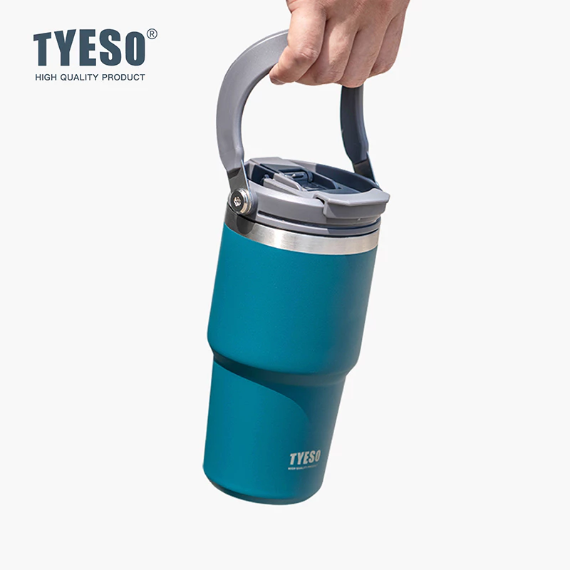 TYESO TS-8826 TS-8827 TS-8828 600 มล. 750 มล. 900 มล. แก้วน้ําสูญญากาศ เก็บความเย็น และร้อน อเนกประสงค์ พร้อมหลอดดูด thumbnail 5