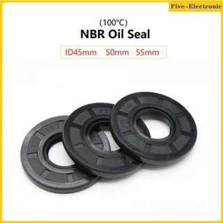 10Pcs NBR Oil Seal Framework  ID 50mm 55mm OD 62-72mm Thickness 4-10mm Nitrile Butadiene Rubber Gasket Sealing Ring แหวนยางซีลปะเก็น ความหนา