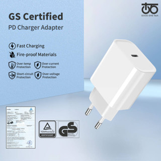 Dtech อะแดปเตอร์ชาร์จเร็ว 20W PD USB C QC3.0 Type C สําหรับ iPhone Huawei xiaomi Samsung Galaxy