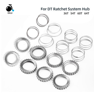 Dilu ดุมล้อจักรยานเสือภูเขา ความแม่นยําสูง สําหรับ DT Swiss Ratchet System Hub 36T 54T 60T 64T