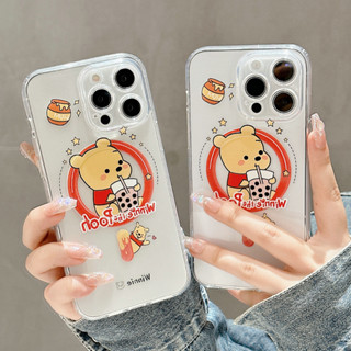 เคสโทรศัพท์มือถือซิลิโคน TPU ใส กันกระแทก ลายการ์ตูน สําหรับ iPhone 13 12 15 13 Pro 14 Pro Max 14 13 Pro Max 15 Pro Max 12 Pro 11 12 Pro Max 14 Pro