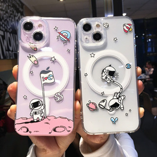 เคสโทรศัพท์มือถือซิลิโคน TPU ใส กันกระแทก ลายการ์ตูน สําหรับ iPhone 13 Pro Max 13 Pro 14 Pro Max 14 15 Pro Max 12 Pro 11 13 12 15 12 Pro Max 14 Pro