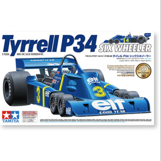 Tamiya Tyrrell P34 โมเดลรถยนต์พลาสติก หกล้อ 1/12 Formula 1 F1 12036