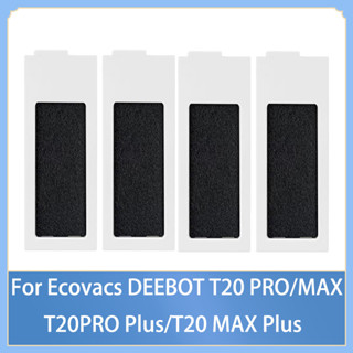 แผ่นกรอง HEPA แบบเปลี่ยน สําหรับหุ่นยนต์ดูดฝุ่น Ecovacs DEEBOT T20 PRO MAX T20PRO Plus T20 MAX Plus