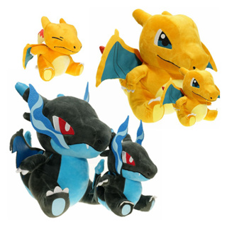 ตุ๊กตาฟิกเกอร์ อนิเมะโปเกม่อน Charizard Dragon Type Pocket Monster Q Version ขนาด 15 ซม. ของเล่นสําหรับเด็ก