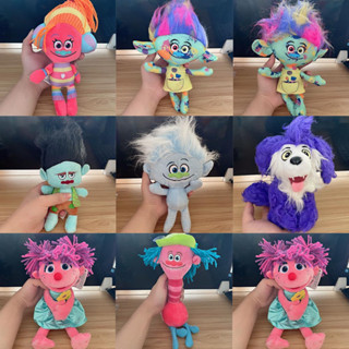 ตุ๊กตานุ่ม รูปการ์ตูนป๊อปปี้ Trolls 8 สไตล์ ของเล่นสําหรับเด็ก