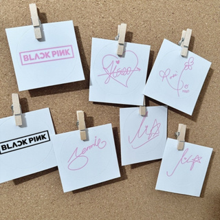 ❉ สติกเกอร์ กันน้ํา ลาย Blackpink Lisa Rose Jisoo Jenny Cup สําหรับติดตกแต่งแก้ว