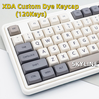 【ลดราคา】ปุ่มกดคีย์บอร์ด Xda PBT 120 คีย์ สําหรับคีย์บอร์ด Mechanical GK61 64 68 96 MX