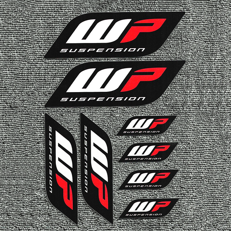 * สต็อกพร้อม * สติกเกอร์โช๊คอัพสะท้อนแสง WP