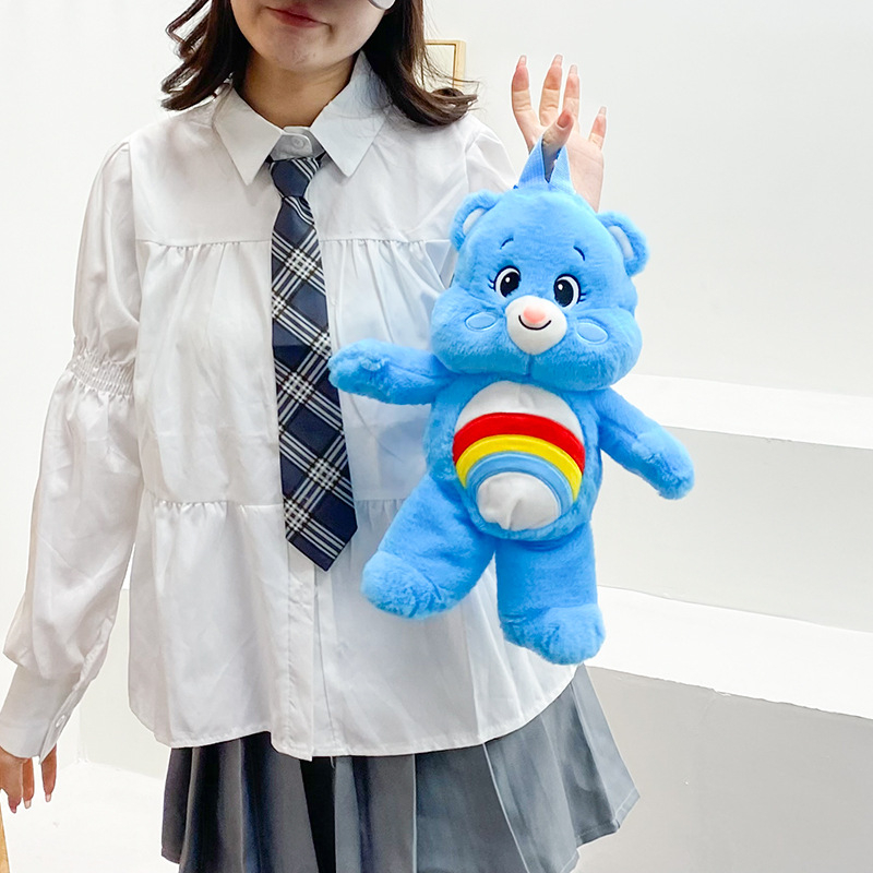 【ซื้อ 1 แถม 1】care bears แท้ กระเป๋าเป้สะพายหลังรูปการ์ตูนน่ารัก สำหรับเด็ก 3 สี ราคา ถูกที่สุด ดีลบีเคเค แกลเลอรีภาพที่ 5