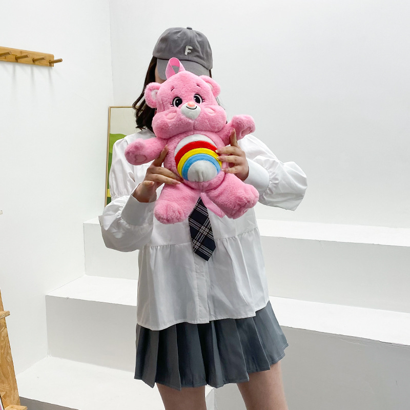 【ซื้อ 1 แถม 1】care bears แท้ กระเป๋าเป้สะพายหลังรูปการ์ตูนน่ารัก สำหรับเด็ก 3 สี ราคา ถูกที่สุด ดีลบีเคเค แกลเลอรีภาพที่ 6