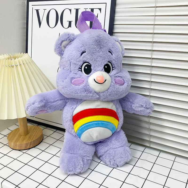 【ซื้อ 1 แถม 1】care bears แท้ กระเป๋าเป้สะพายหลังรูปการ์ตูนน่ารัก สำหรับเด็ก 3 สี ราคา ถูกที่สุด ดีลบีเคเค แกลเลอรีภาพที่ 7