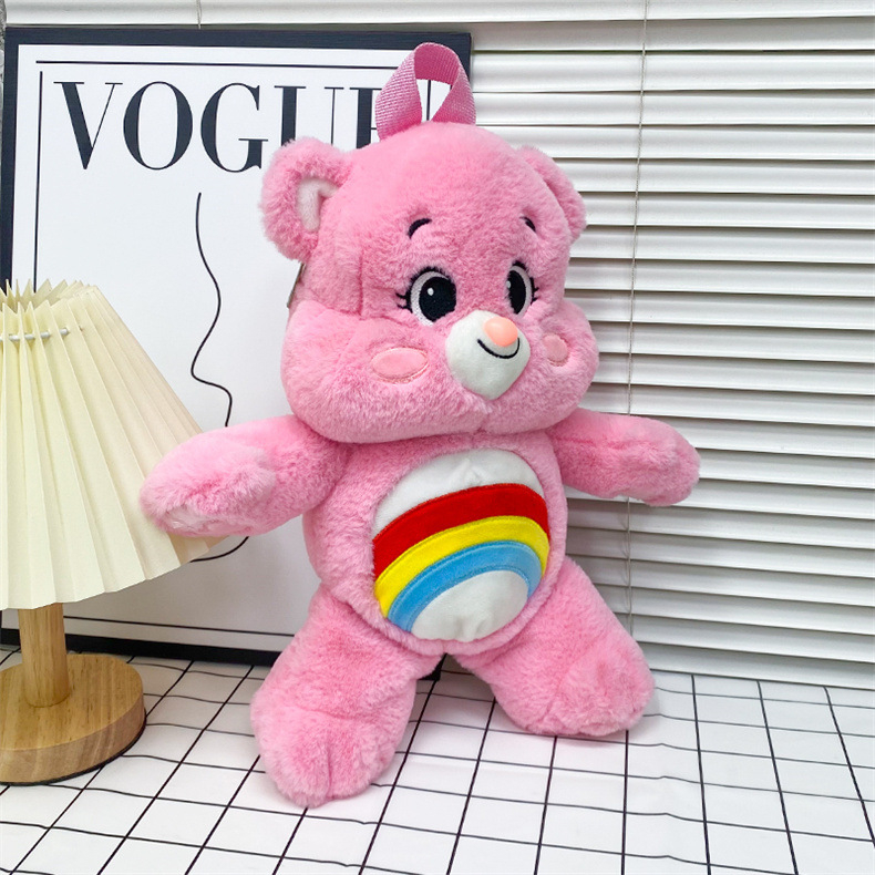 【ซื้อ 1 แถม 1】care bears แท้ กระเป๋าเป้สะพายหลังรูปการ์ตูนน่ารัก สำหรับเด็ก 3 สี ราคา ถูกที่สุด ดีลบีเคเค แกลเลอรีภาพที่ 8