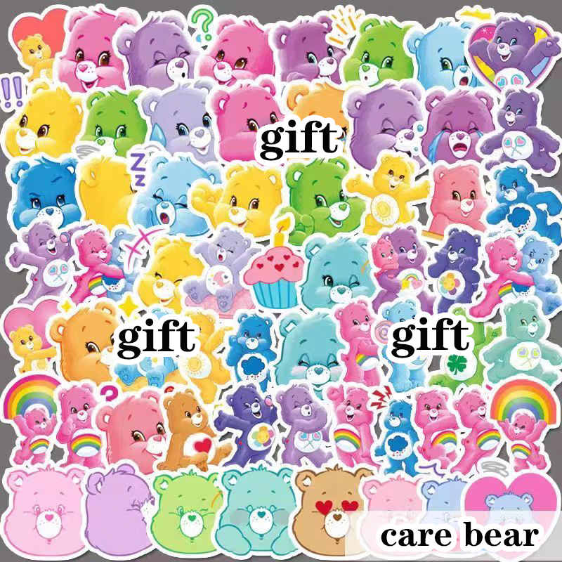 【ซื้อ 1 แถม 1】care bears แท้ กระเป๋าเป้สะพายหลังรูปการ์ตูนน่ารัก สำหรับเด็ก 3 สี ราคา ถูกที่สุด ดีลบีเคเค แกลเลอรีภาพที่ 3