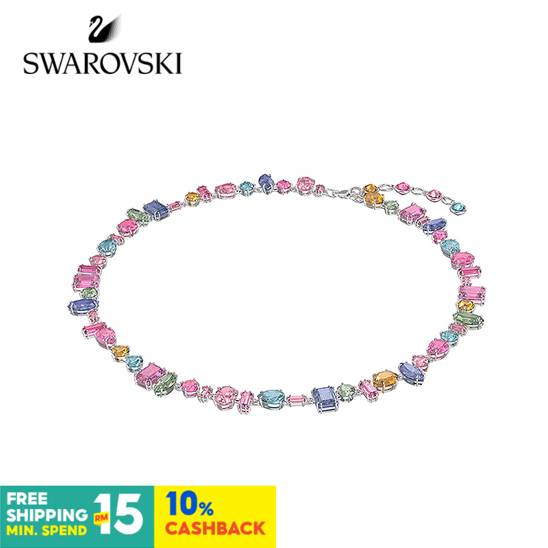 Swarovski Gema สร้อยคอโซ่ เครื่องประดับ หรูหรา สําหรับผู้หญิง