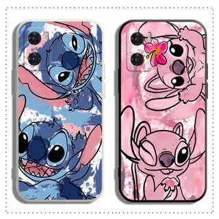 เคส OPPO A98 A78 A77 A76 A96 A74 A57 A77S A54 A17 A17K A16K A16E A16 2021 โทรศัพท์มือถือแบบนิ่ม ลายสติตช์ สําหรับ