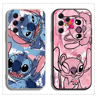 เคส Samsung A04 A03 A02 A02S M02 A03S A71 A70 A51 A11 M11 A50 A50S A30S A30 A20 A10S นิ่ม ลาย Stitch สําหรับ