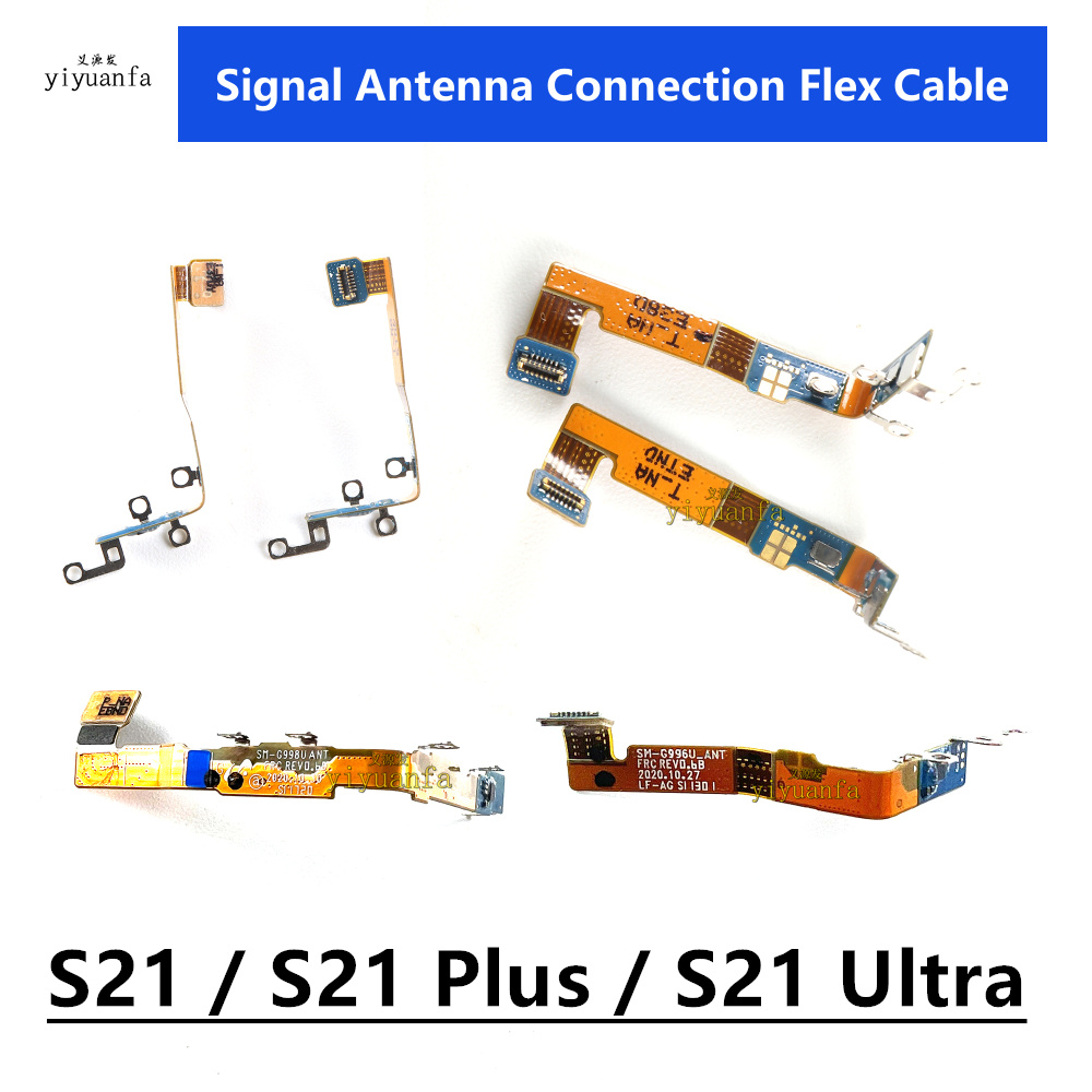 การเชื่อมต่อเสาอากาศสัญญาณ Flex สําหรับ Samsung Galaxy S21 Plus Ultra 5G G991B G991U G996B G996U G99