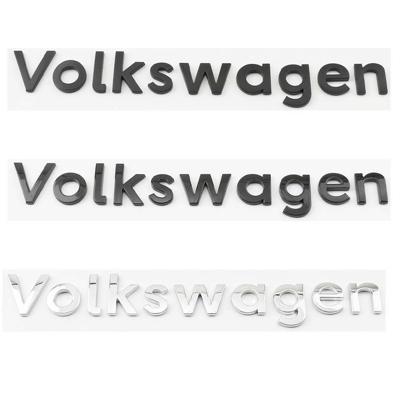 【Volkswagen】สติกเกอร์ตราสัญลักษณ์โลโก้ Volkswagen CC Magton Tiguan Volkswagen สําหรับติดด้านหลังรถยนต์ - รูปที่ 3