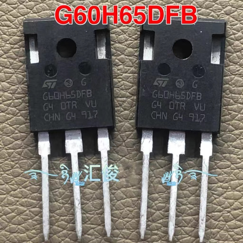 G60H65DFB STGW60H65DFB ยี่ห้อใหม่นําเข้าคลังสินค้าพร้อม TO-247 650V 60A การถ่ายภาพภาพจริง