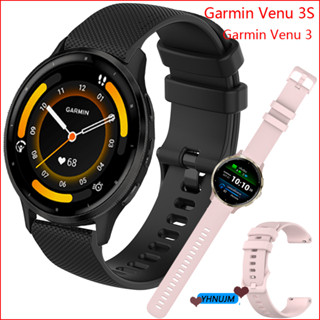 สาย Garmin Venu 3 Series Smart Watch สาย Silicone strap For Garmin Venu 3 3S smart Watch ายนาฬิก Garmin Venu3 อุปกรณ์เสริมสมาร์ทวอทช์ ฟิล์ม Garmin Venu3S smart watch ฟิล์ม