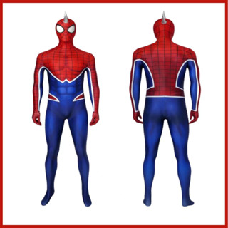 ถุงน่องคอสเพลย์อนิเมะ Spider-Man PS4 Punk Spider สําหรับเล่นเกม