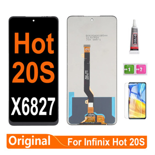 หน้าจอแสดงผล LCD พร้อมหน้าจอสัมผัส สําหรับ Infinix Hot 20S X6827