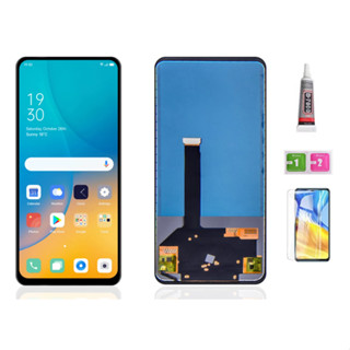 Amoled พร้อมกรอบ สําหรับ OPPO Reno2 Reno 2 cph1907 จอแสดงผล LCD พร้อมหน้าจอสัมผัส Digitizer