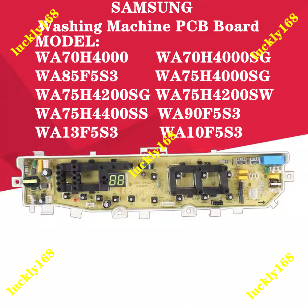 บอร์ด PCB สําหรับเครื่องซักผ้า SAMSUNG WA70H4000 WA70H4000SG WA85F5S3 WA90F5S3 WA13F5S3 WA10F5S3 WA7