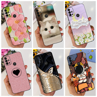 เคสโทรศัพท์ซิลิโคน TPU แบบนิ่ม พิมพ์ลาย สําหรับ Motorola Moto G10 G20 G30 XT2129 XT2128 XT2127