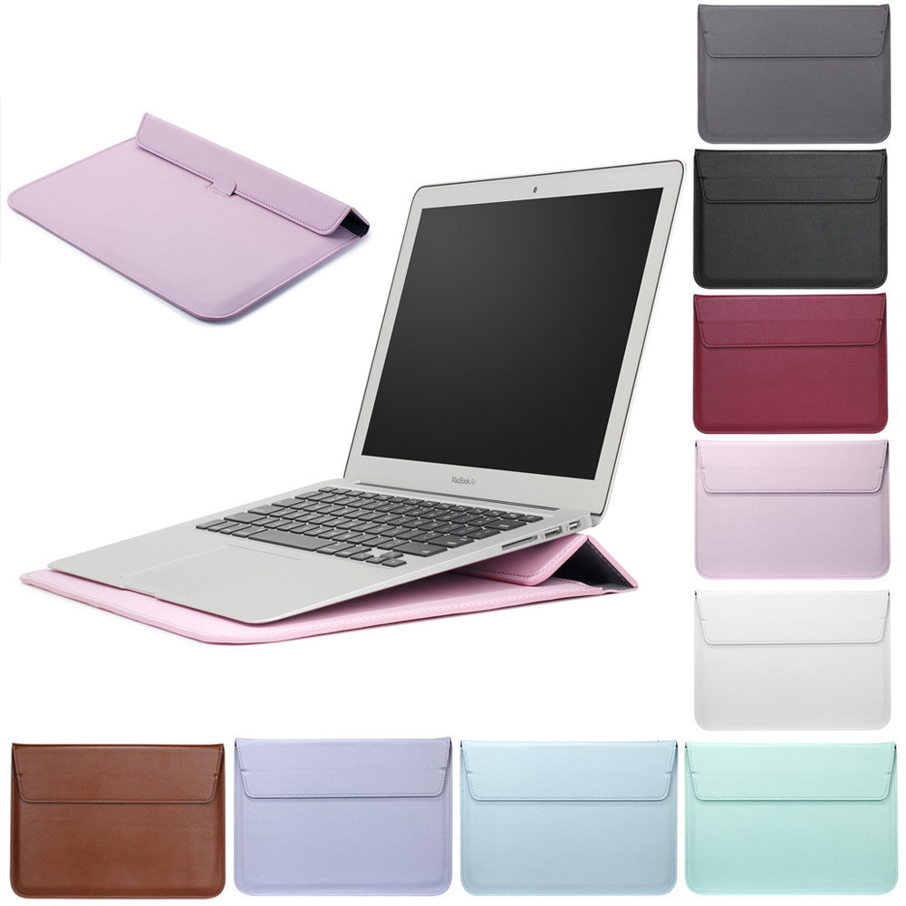 ✨จัดส่งที่รวดเร็ว 13 "Air Bag PU Case สําหรับ 15 Macbook 14 Pro 16 M1 M2 Huawei Matebook D14 D15 HP 