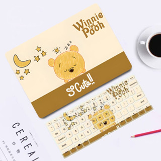 【Winnie the Pooh】Laptop case for Macbook M2 Air15 Air 13 A2681 Pro 14 A2442 2020 Air 13.3 A2179 A2237 Pro A2159 A1999 A1707 Pro16 cartoon cover