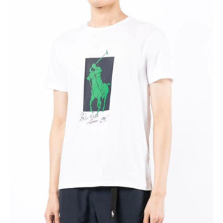 ใหม่ เสื้อยืดคอกลม ผ้าฝ้าย พิมพ์ลายดามะ ขนาดใหญ่