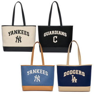 Mlb Varsity Basic กระเป๋าสะพายไหล่ ผ้าแคนวาส ขนาดเล็ก ลาย New York Yankees