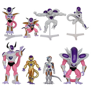 (8 ชิ้น/1 ชุด) ฟิกเกอร์ อนิเมะดราก้อนบอล Frieza Frieza Villain Legion White Hole Goku Dodoria Dragon Ball เครื่องประดับ