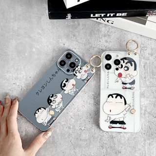 【พร้อมส่ง】เคสโทรศัพท์มือถือ ซิลิโคนนุ่ม ลายการ์ตูนชินจังน่ารัก พร้อมอุปกรณ์เสริม สําหรับ Huawei P20pro P30LITE P20LITE P30pro P50pro P50 P60pro P60 P40pro P40 P30